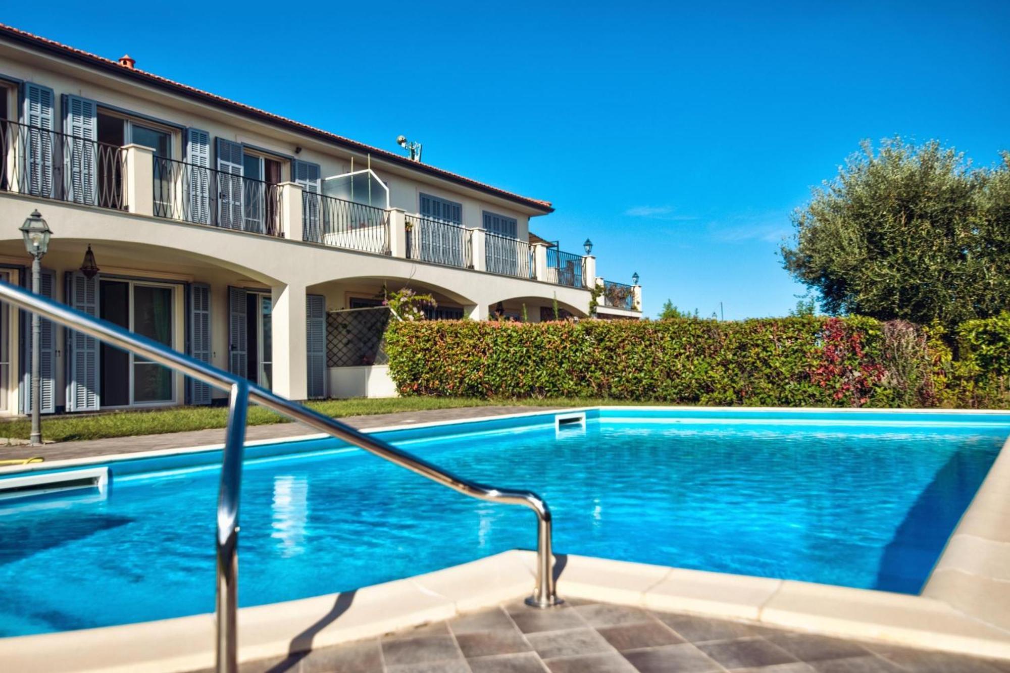 Villa Lucia Riviera Dei Fiori Pool - Happy Rentals San Remo Extérieur photo